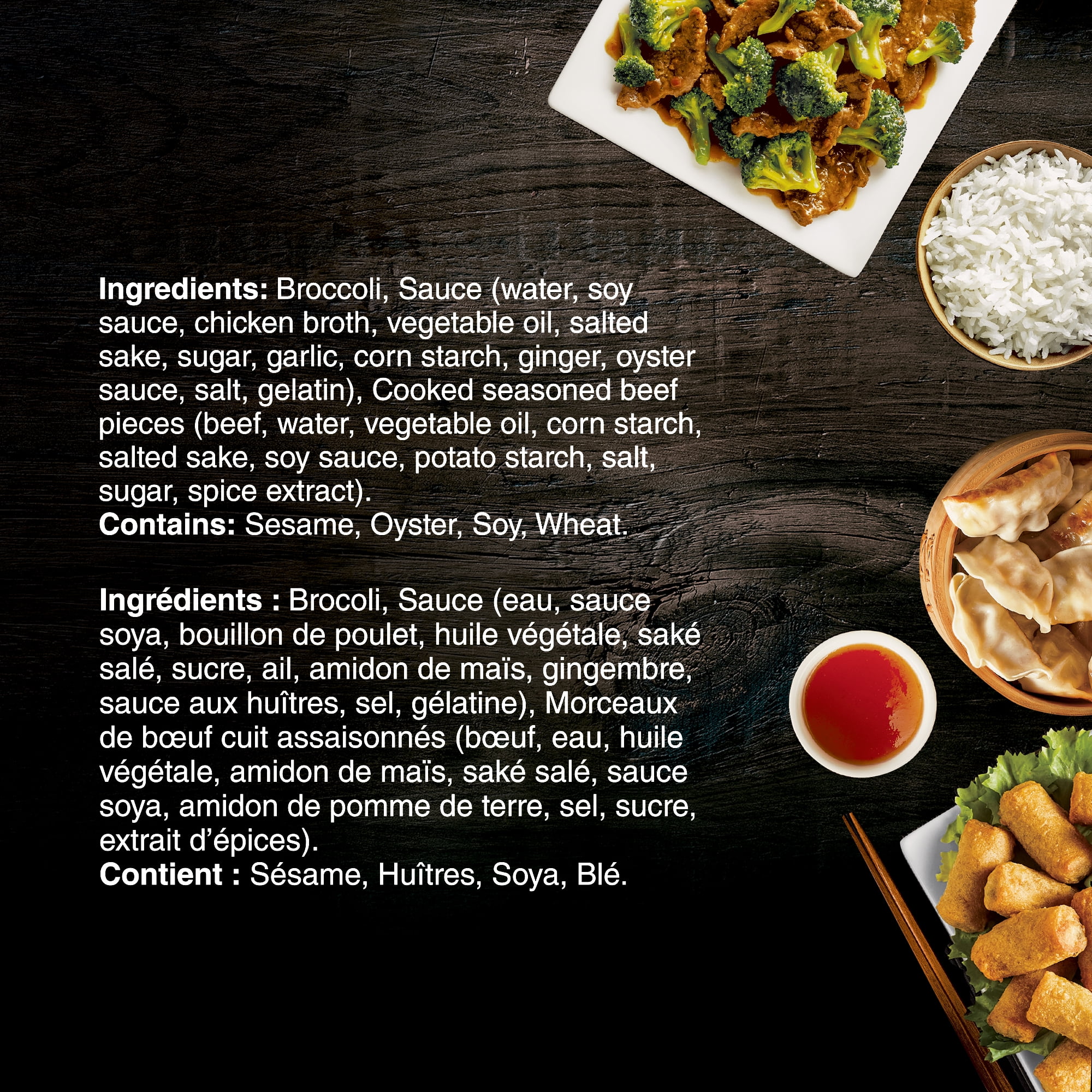 Brocoli et bœuf P.F. Chang’s MENU À LA MAISONMC - Surgelé et prêt en quelques minutes - Sans colorants, arômes, ni agents de conservation artificiels - Des saveurs inspirées de celles des restaurants POELE BOEF BROCO