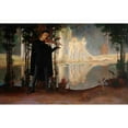 thumbnail image 3 of Anna Berent 18x13 Black Modern Framed Museum Art Print Titled - Evening Song (Before 1930), 3 of 5