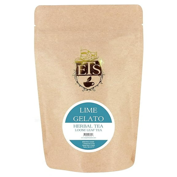 English Tea Store Lime Gelato Herbal Loose Leaf Tea 16oz