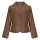 thumbnail image 5 of RKSTN Blazers for Women Oversized Lapel Single Breasted Button Cropped Blazer Business Suit Jacket Womens Casual Solid Plus Size Turndown Collar Loose Long Sleeve Professional Office Wear Blazer, 5 of 10