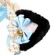 thumbnail image 5 of Aro de pelo Tocado de orejas de gato esponjoso, diadema de cinta de Lolita, adorno para el cabello, accesorio para el cabello, diadema de encaje con orejas de gato para niñas y mujeres, 5 of 8