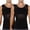 Black + Black, variant on Men's Compression Shirt 2 Pack Slimming Undershirts Mesh Body Shaper Chest Tummy Control Tank Top Sleeveless Workout Vest