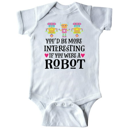 

Inktastic Funny Robot Lover Robotics Gift Baby Girl Bodysuit