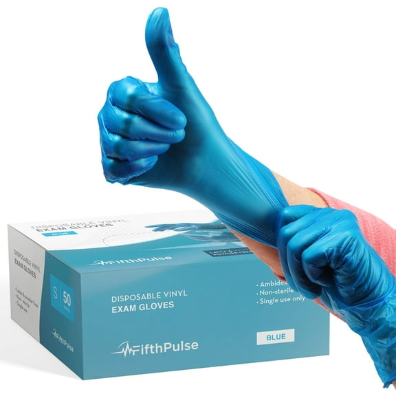 Disposable Gloves Blue