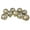 Gold, variant on Northlight 2-Finish Glass Ball Christmas Ornaments - 2.5" (60mm) - Grape Purple - 9ct