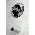 thumbnail image 3 of Kingston Brass KB2631EXTO Tub Only, Polished Chrome, 3 of 5