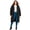Black, variant on Women's Plus Size Long Puffer Coat
