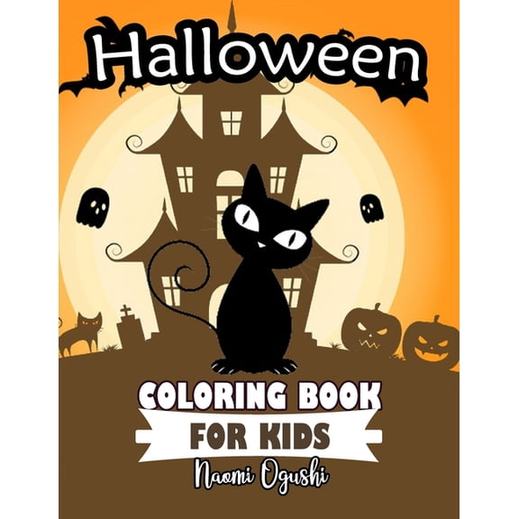 Halloween coloring book for kids: Halloween trick and treat, (Paperback)