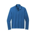 thumbnail image 3 of Port Authority ® Microterry 1/4-Zip Pullover K825 - Aegean Blue Size 3XL, 3 of 3
