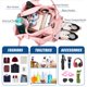 thumbnail image 3 of Bolsa de gimnasio para mujer, bolsa para esterilla de yoga, bolsa de viaje deportiva con compartimentos, bolsa de gimnasio deportiva impermeable para viajes deportivos y senderismo (azul), 3 of 4