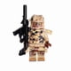 thumbnail image 2 of Set de 8 Figuras Militares de Camuflaje – Soldados con Equipo de Bloques de Construcción, Colección de Acción para Niños y Aficionados, 2 of 9