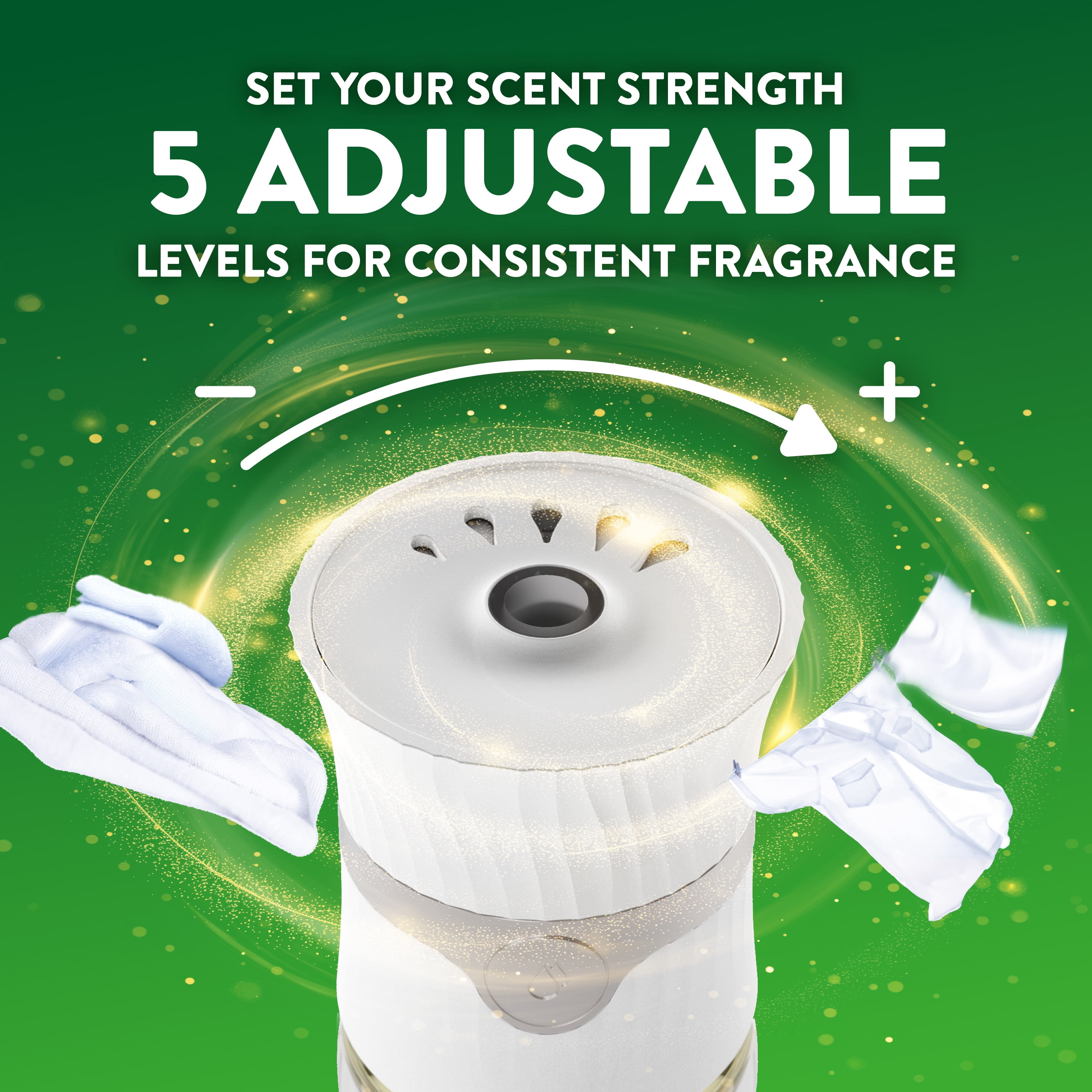 (5 pack) Air Wick Plug-in Scented Oil Freshener Warmer Refills, Fresh Linen, 4 Count