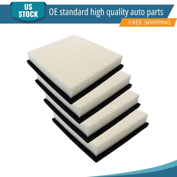 YXPCARS 4PCS Front Engine Air Filter for 2019 - 2023 Toyota Camry RAV4 Avalon Lexus ES350, New Air Filter Replacement (CA12377)