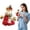 RD1, variant on Christmas Gift Bags Zipper Design, 3d Christmas Doll Decoration, Cute Treat Pouches For Party Favors, Candy, Gift Card & Stocking Stuffers Reindeer