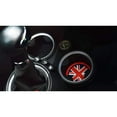 thumbnail image 4 of Red/Blue 73mm Union Jack UK Flag Style Silicone Insert Mats For Mini Cooper R55 R56 R57 R58 R59 Front Console Drink Holders, 4 of 9