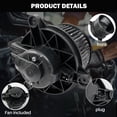 thumbnail image 3 of 700167 AC Heater Blower Motor Fan Assembly, OEM 5061381AA, Fit for Chrysler Aspen 2007-2009/Dodge Durango 2004-2009, 3 of 8