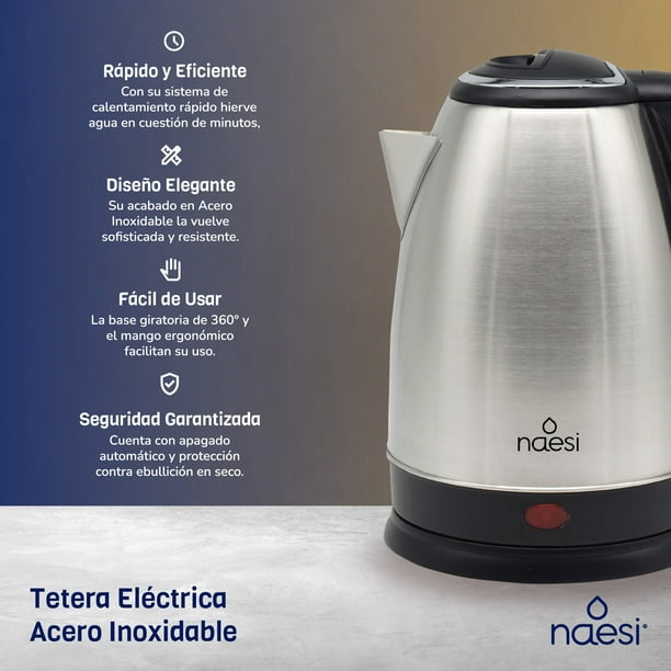 Tetera Eléctrica Mejor Hervidor De Agua Hervidora Electrica