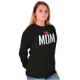 thumbnail image 4 of Queen Mom Cute Mothers Day Present Women Plus Size Long Sleeve Graphic Tee Brisco Brands 2X, 4 of 5