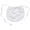 White ruffled apron, variant on Aellinatey Maid Cosplay Costume Half Apron Waitress Servant Costume Apron