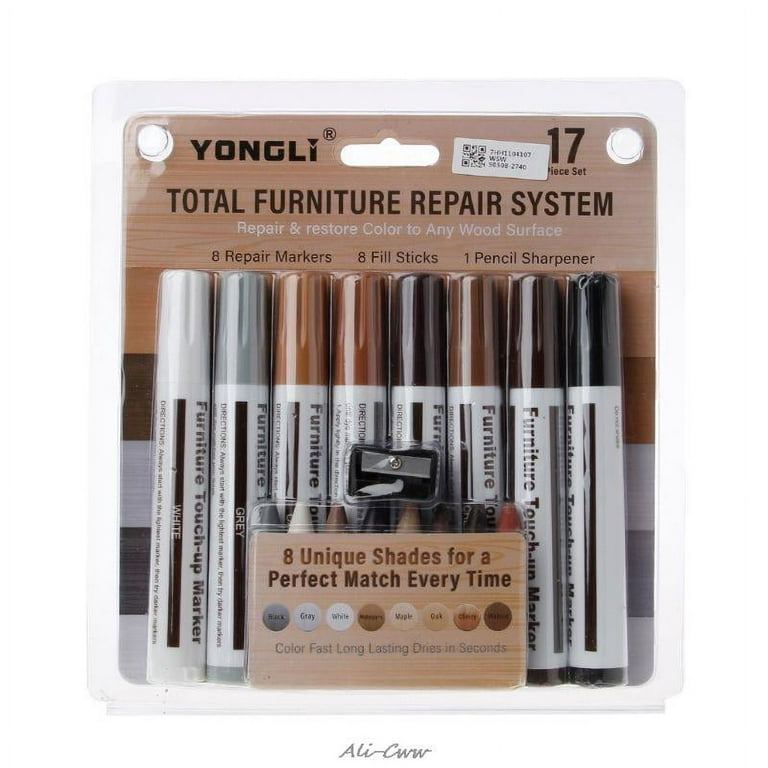 Furniture Touch Up Kit Set Markers Filler Sticks Wood Scratches Restore  Scratch Patch Timber Paint Pen