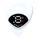 thumbnail image 3 of Afinador Púas Guitarra 2 en 1 para Guitarras Acústicas Y Eléctricas () Blanco, 3 of 7