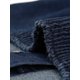 thumbnail image 5 of Top de tubo corto de mezclilla para mujer, sin tirantes, sin mangas, con botones, corsé sexy Azul oscuro S, 5 of 6