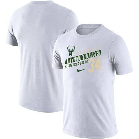 Giannis Antetokounmpo Milwaukee Bucks Nike Player Performance T-Shirt -