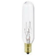 Globe Electric 70942 25 Watts T6.5 Clear Tubular Exit Sign Light Bulb- Pack Of 6