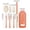 Orange, variant on EGYMEN Wheat Straw Tableware Set, Portable Knife Fork Spoon Set, Outdoor Camping Tableware Kit