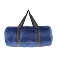 thumbnail image 4 of Bolso de lona de viaje plegable bolso liviano bolso cilíndrico portátil bolso de equipaje portátil para senderismo de piscina deportiva al Azul oscuro, 4 of 8