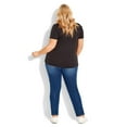 thumbnail image 2 of Avenue Women's Plus Size Petite Butter Denim Skinny Jean, 2 of 2