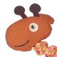 thumbnail image 4 of Pet Chewing Toy Bite Resistant Interactive Squeaky Pet Biting Toy Anxiety Reduction Pet Toy for Dogs Giraffe, 4 of 5