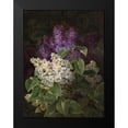 thumbnail image 2 of Jensen, Johan Laurentz 15x18 Black Modern Framed Museum Art Print Titled - White and violet lilac, 2 of 5