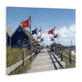 thumbnail image 2 of Stupell Industries Coastal Summer Boardwalk Stroll Canvas Art, 20 x 16, by Franklyn Gregory, 2 of 8