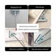 thumbnail image 5 of Triangle Shaped 360 Rotatable Adjustable Cleaning Mop, Long Handle Microfiber Dust Mop For Wall, C, 5 of 5