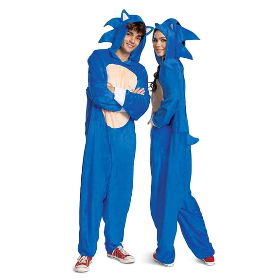 Disguise Adult Sonic the Hedgehog Movie Costume - Size Large/X Large
