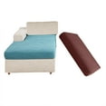 thumbnail image 6 of SDJMa Stretch Sofa Cushion Cover for Individual Cushion Sofa Chaise Longue Sofa Slipcover for Cushion Couch Soft Furniture Protector (Dark Gray,Chaise Longue(Right)), 6 of 7