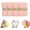 Dark Pink-4pcs, variant on Double-Sided Bath Foaming Bag, 2 in 1 Portable Bathroom Soap Sponge Bath Sponges, Exfoliating Bath Sponges Set for Shower, Deeper Scrub and Lather