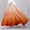E-1041Orange, variant on FAOWME Women's Skirt Elastic Waist Gradient A Line Flowy Design Boho Comfortable Fashion Linen Maxi Skirts For Casual Daily Wear,Blue,L