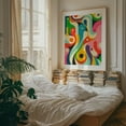 thumbnail image 4 of Insomniac - Digital Art Abstract Geometric Modern Art Pop Art Pattern Psychedelic Unframed Wall Art Print 30 x 40 inches, 4 of 13