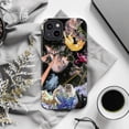 thumbnail image 6 of Laser Space Cat Phone Case, Funny Cosmic Cat Battle Design, Quirky Galaxy iPhone Cover for iPhone 16 15 14 13 12 11 Plus Pro Max Mini, 6 of 6