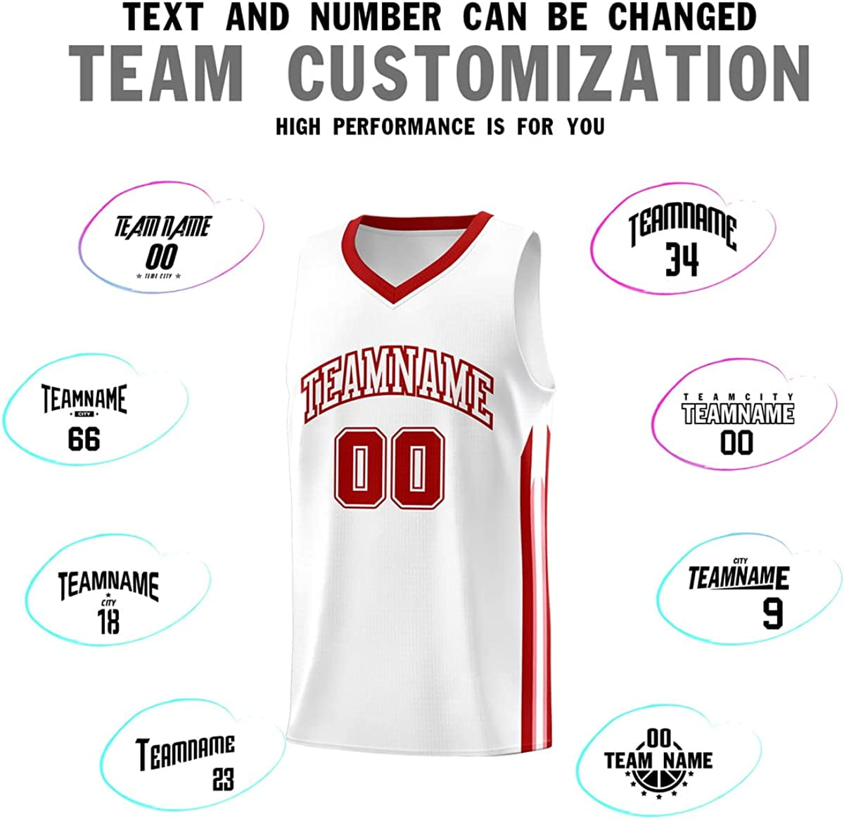 Custom Basketball Jersey for Men &Boy,Blank Athletic Uniform Personalized  Printed Team Name Number Logo 