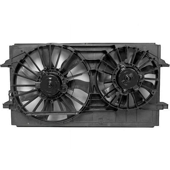 Engine Cooling Fan - Compatible with 2004 - 2012 Chevy Malibu 2005 2006 2007 2008 2009 2010 2011
