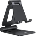 thumbnail image 2 of Nulaxy Soporte plegable doble para teléfono celular, totalmente ajustable, soporte plegable para teléfono de escritorio, base compatible con teléfono 15 14 13 12 11 Pro Xs Xs Max Xr X 8, Nintendo Swit, 2 of 4