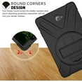 thumbnail image 7 of Samsung Galaxy Tab A 10.1 inch 2016 Case Model SM-T580 T585 T587 Protective Cover with Hand Grip Shoulder Strap & 360 Degree Stand, 7 of 7
