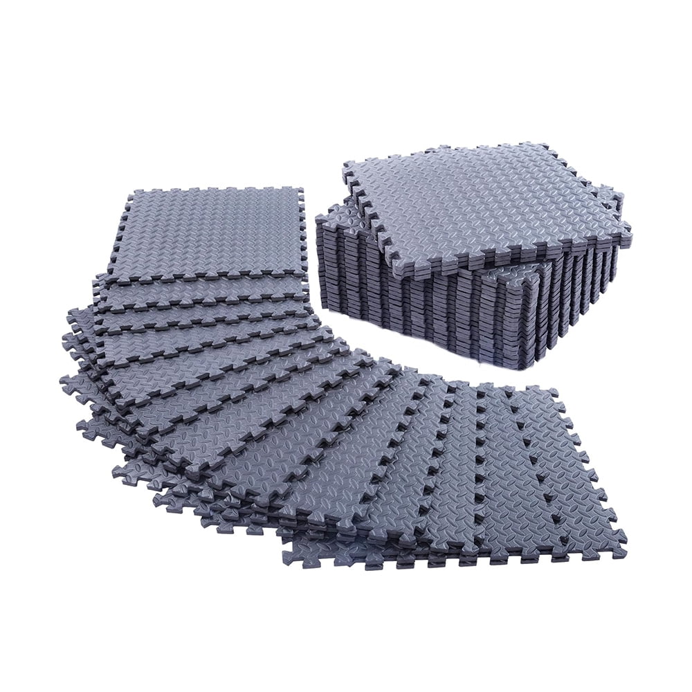 Philosophy Gym Pack of 30 Exercise Flooring Mats 24 x 24 Inch