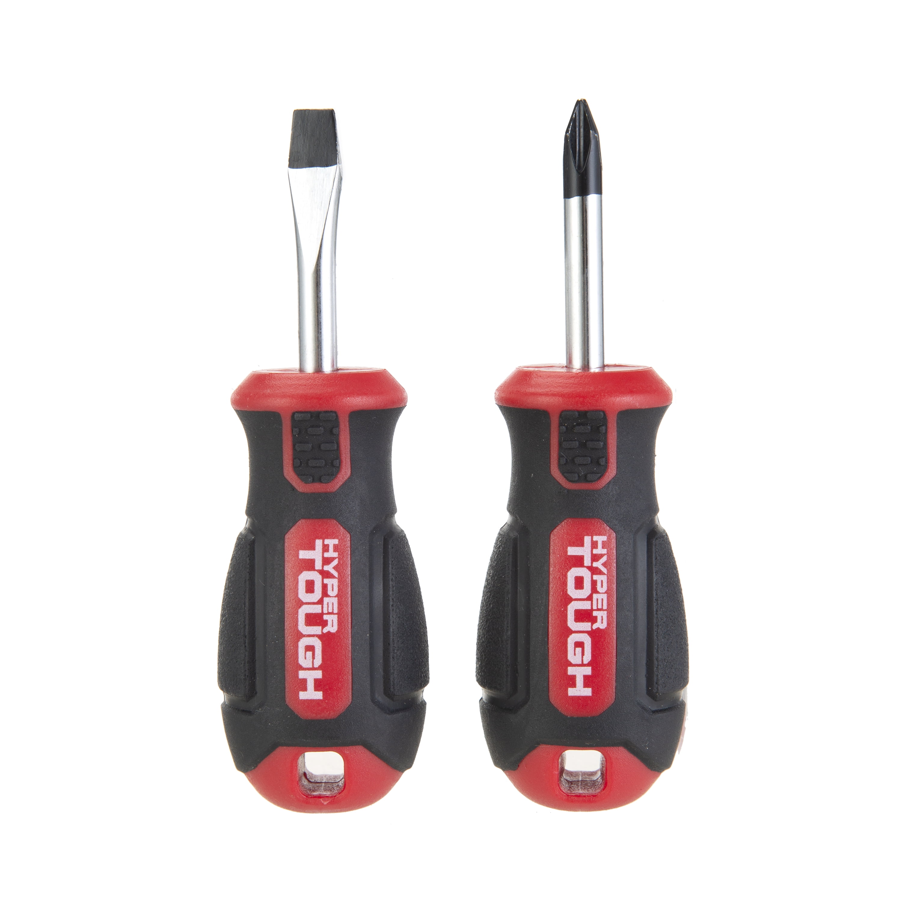 Hyper Tough 2 Piece Mini Long-Nose and Diagonal Pliers Set