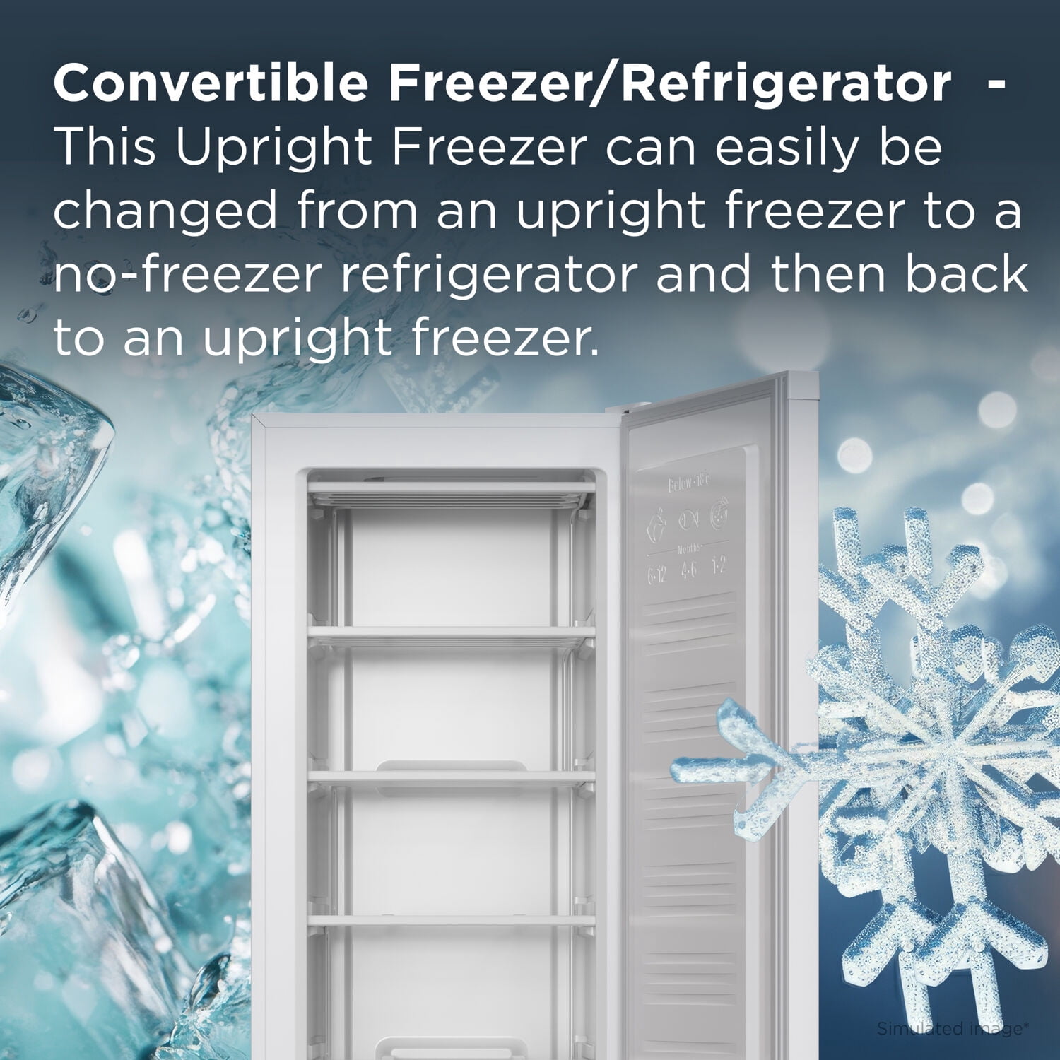 TCL White Single Door Upright Freezer for Kitchens, Dorms & Garages, 5.6 Cu. Ft.