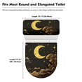 thumbnail image 5 of HELLHERO Moon and Starry Sky Toilet Seat Lid Cover Universal Toilet Top Cover Set & 2 Pcs Set for Gift Easy to Clean Fits All Toilet Shapes, 5 of 5