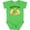 Apple Green, variant on Inktastic King Cake Baby Mardi Gras Boys or Girls Baby Bodysuit